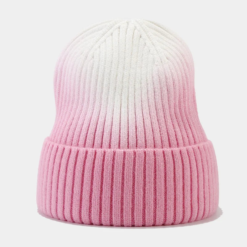 Custom Knit Beanie with Brooklyn Embroidery Cuffed Slouchy Ribbed Winter Hat Unisex Warm