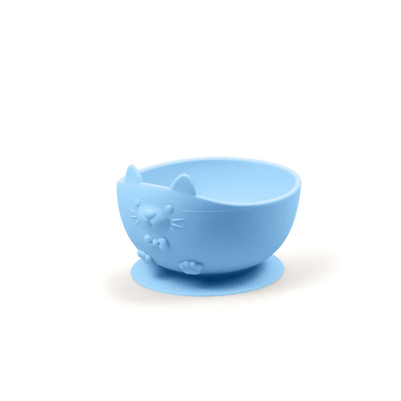 Food Grade Silicone Baby Feeding Set With Cup Bowl Plate Bib Spoon and Fork Easy Clean