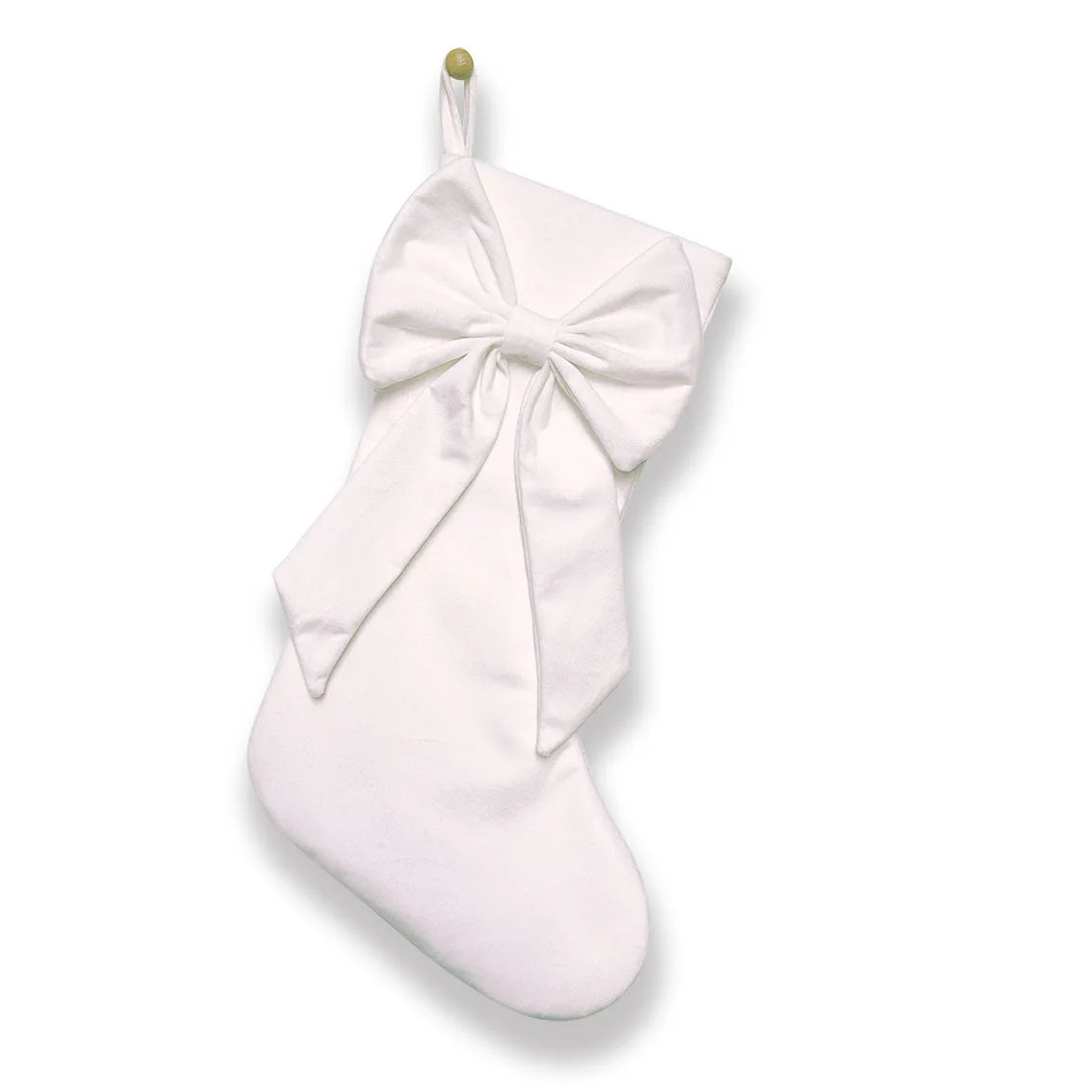 Highly Cute and Playful Bow Velvet Durable Eco-Friendly Christmas Stockings for Home