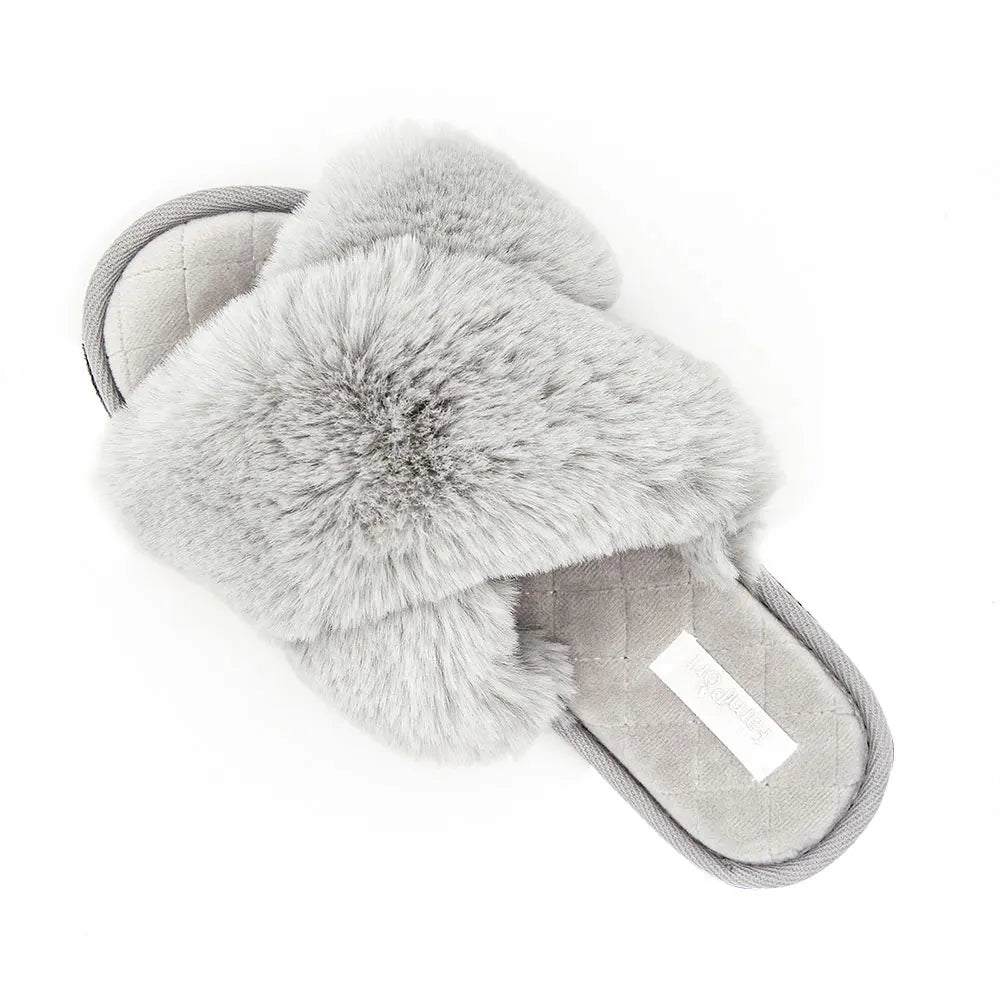 New Slip-on Casual Vacation Platform Cross Toe Super Soft Slippers Sandals Women'S Outer