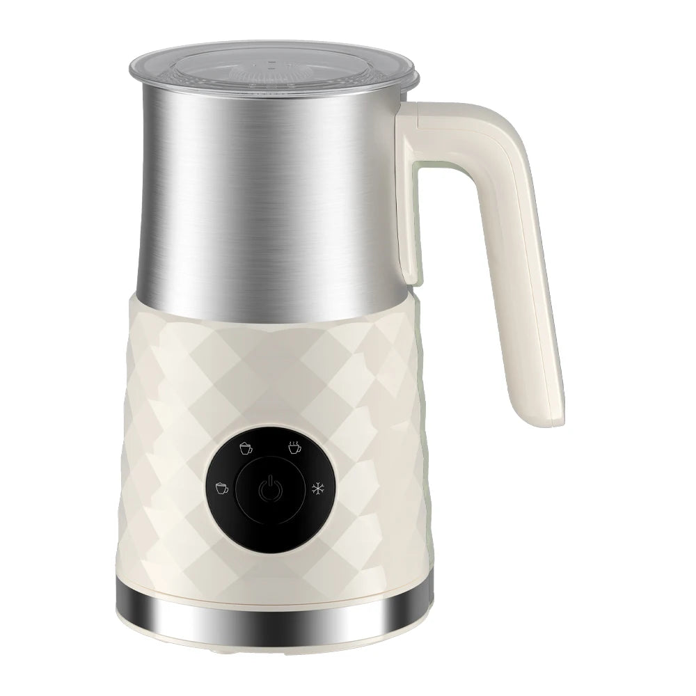 Automatic 4 in 1 300ml 10oz Electric Milk Frother for Hot and Cold Milk Froth for or