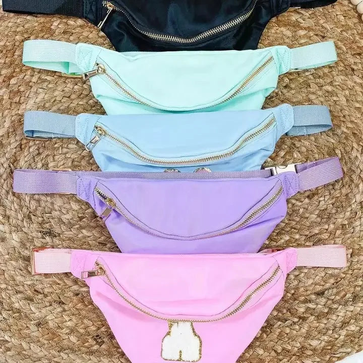 Stock Waist Bag DIY Belt Fanny Pack Crossbody Nylon Waist Bag