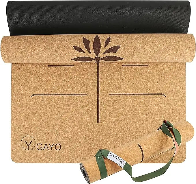 Customize Pattern Cork Yoga Mat