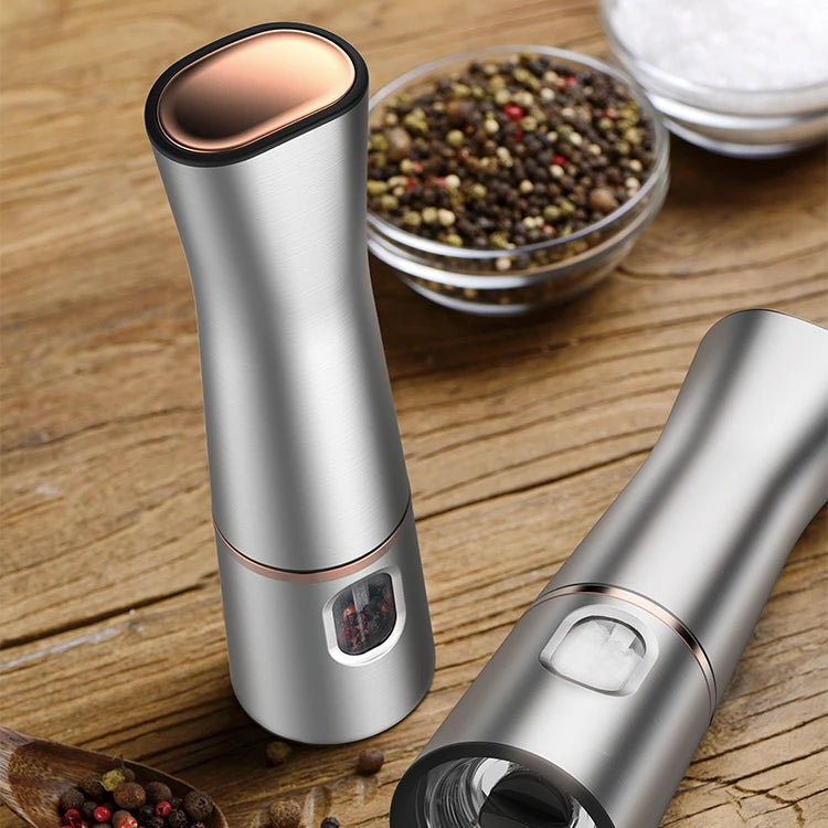 High Performance Professional Electronic Salt and Pepper Mill, Best Price Stainless Steel