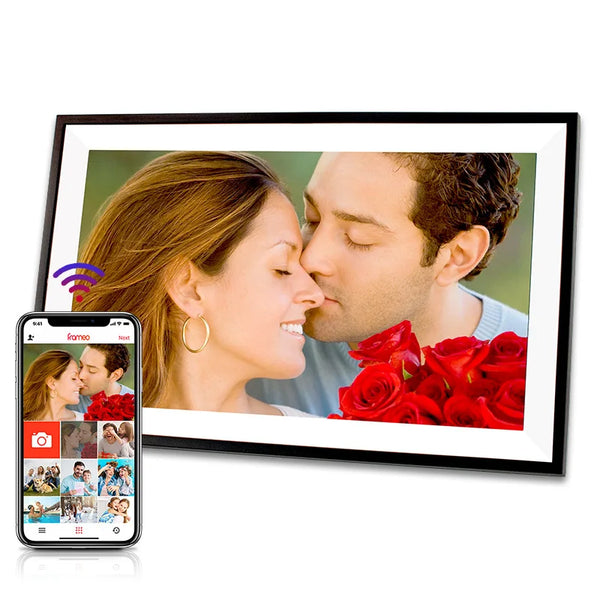 Smart WIFI Digital Photo Frame Large Load Rechargeable Battery Electronic Video Playback