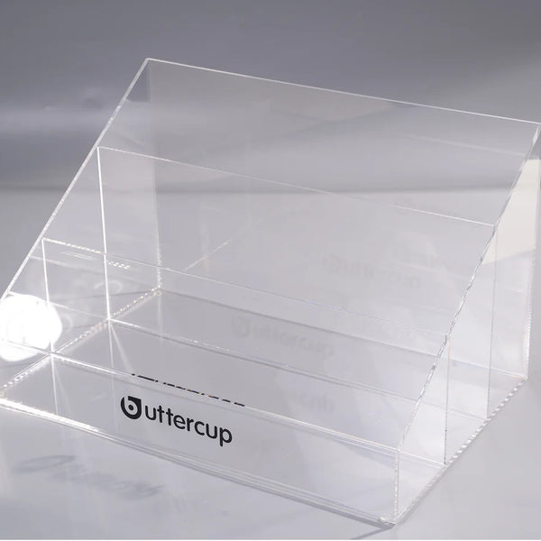 Design Countertop Acrylic Shelves Stand Cosmetic Makeup Organizer