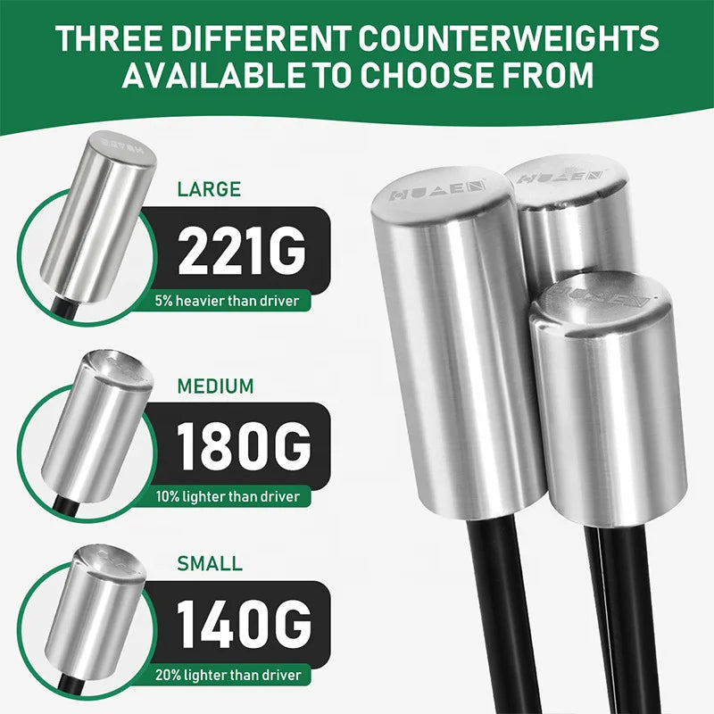Stainless Steel Adult Golf Power Swing Practice Stick Home Use Inner Simulation Training