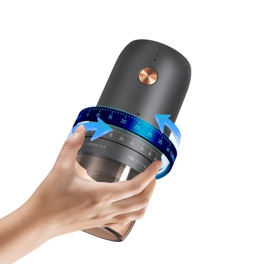 Electric Coffee Mill Small Rechargeable Usb Portable Handheld Burr Coffee Bean Grinder