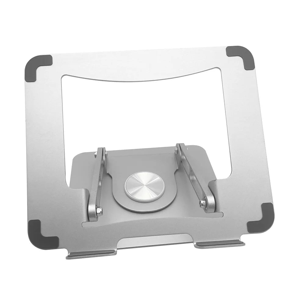 Desktop Swivel Laptop Stand, Adjustable Desktop Laptop Stand with 360 Degree Swivel,