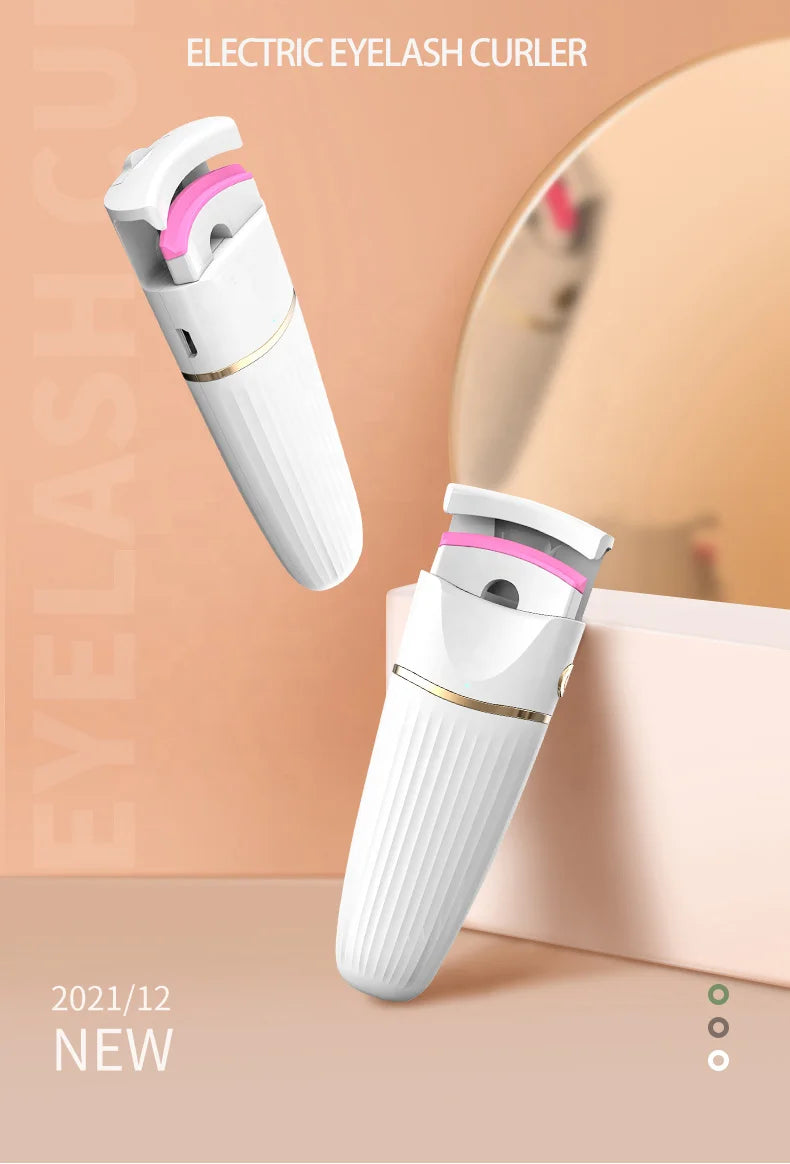 Professional Heated with Silicone Refill Pad Curling Tool for Women Long Lasting
