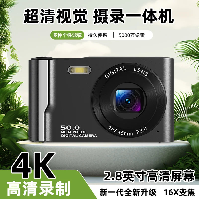 Digital Camera Upgraded FHD 1080P with Strap 16X Digital Zoom Compact Point and Shoot