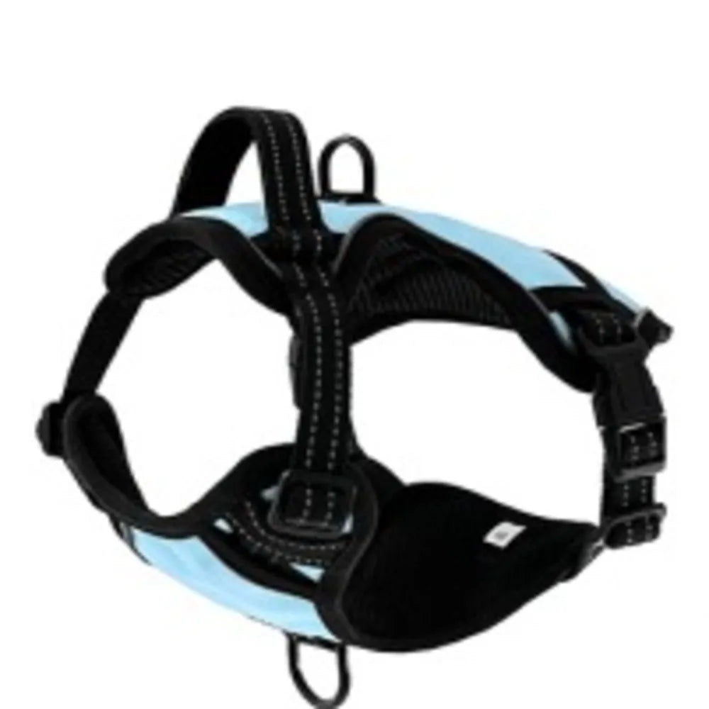 Luxury Adjustable No Pull Nylon Dog Harness Soft Padded Vest Style Pet Harness for Daily