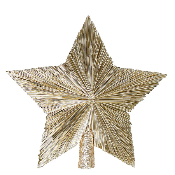 Christmas Tree Top PET Material Five-Pointed Star Christmas Tree Topper Star