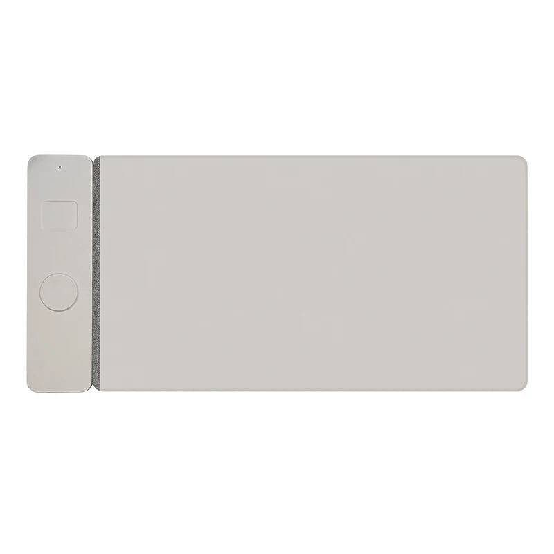 Detachable Magnetic Fast 15W Wireless Charging PU Leather Desk Mat Mouse Pad Water