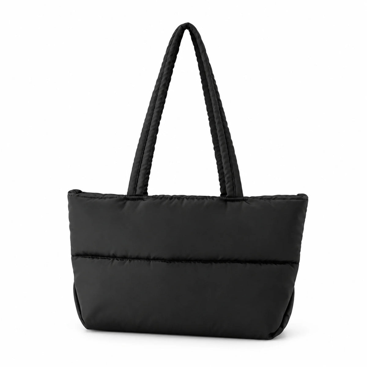Puff Cloud Nylon Zipper Bag Korean Fall New Tote Large-Capacity High-End Fashionable
