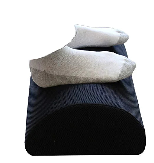 Ergonomic Memory Foam Non- Cover Footrest Under Desk Office Leg Cushion Hotel Use Knitted