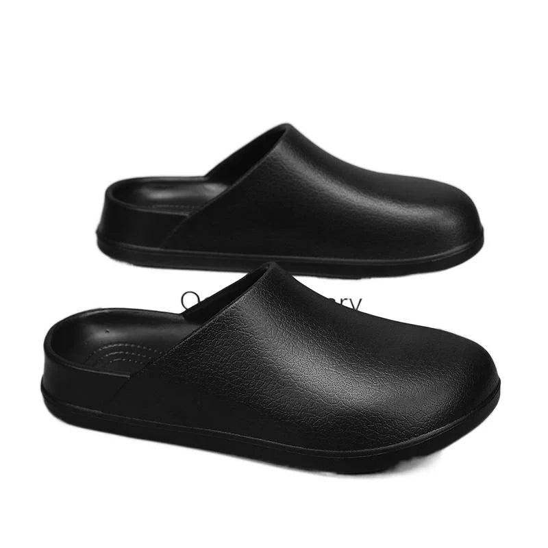 Unisex Waterproof EVA Cloud Slides, Non-Slip Platform Mules for Indoor Outdoor Summer Wear