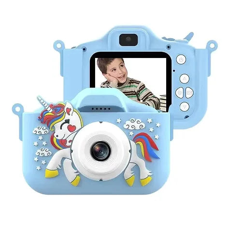 Kids Digital Camera with Dual Selfie Lens, 48MP, 1080P and 2.0 Inch Screen