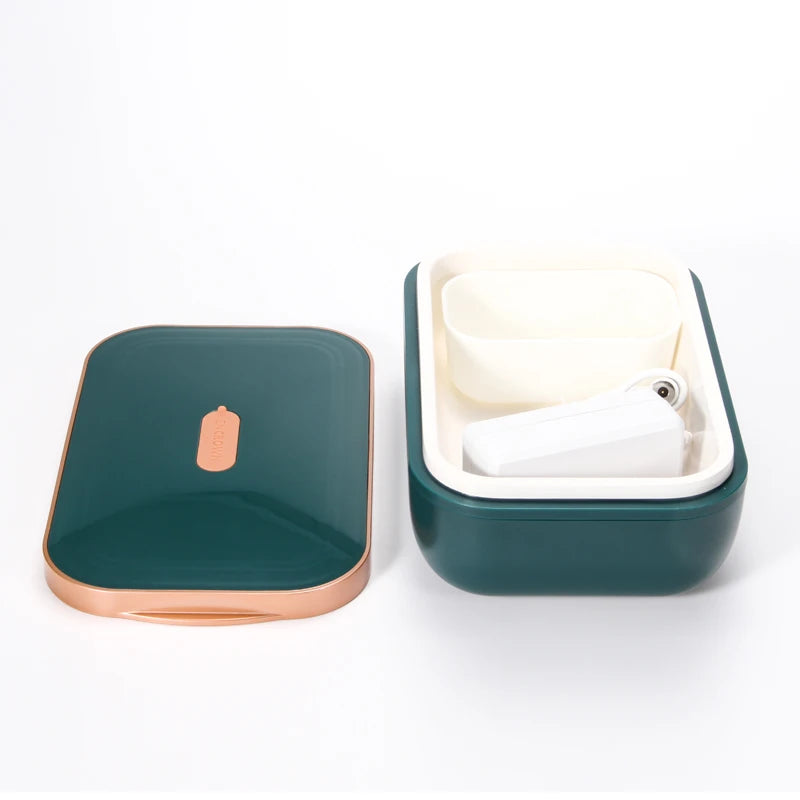 Self Heating Electric Lunch Box Food Warmer Rechargeable Battery Usb Cordless for Adults