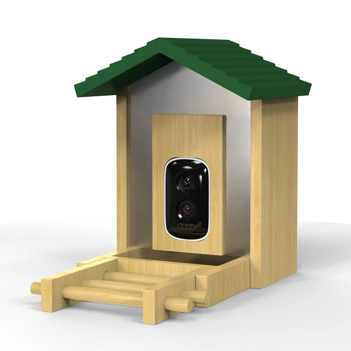 5MP Mini Smart Network CCTV Camera HD Solar Powered Bird Feeder Night Vision Wireless