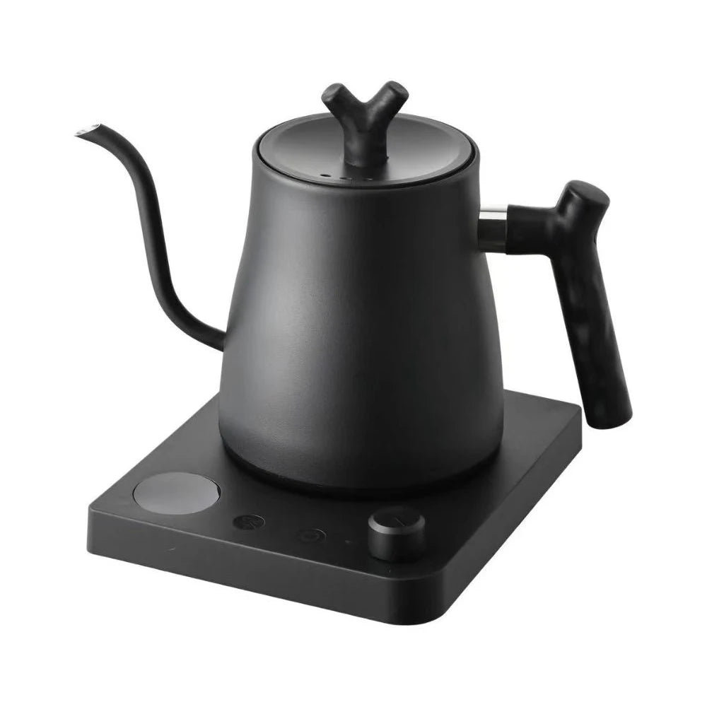Stainless Steel Kettle 1000ML Black Digital Smart Pour Over Coffee Tea Temperature