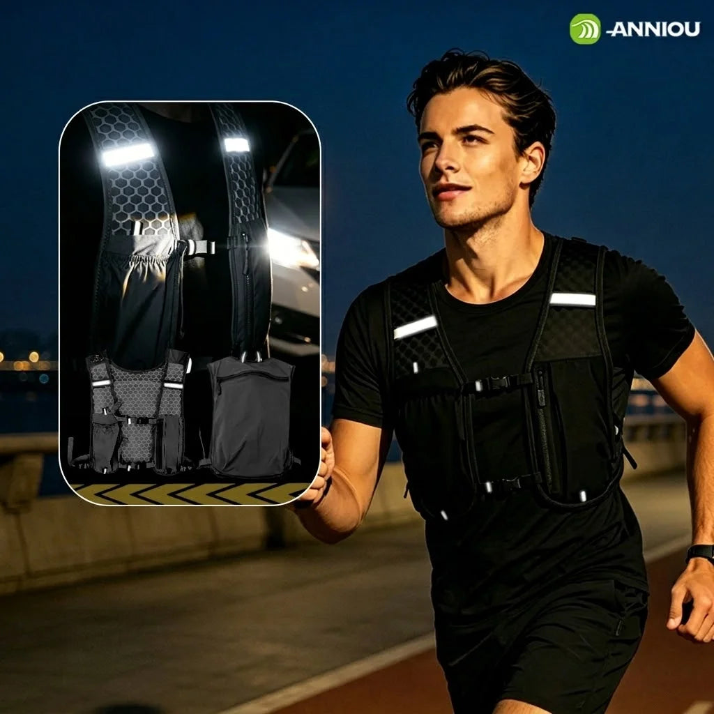 Unisex Multi-Functional Summer Canvas Cycling Running Hiking Sports Vest Breathable