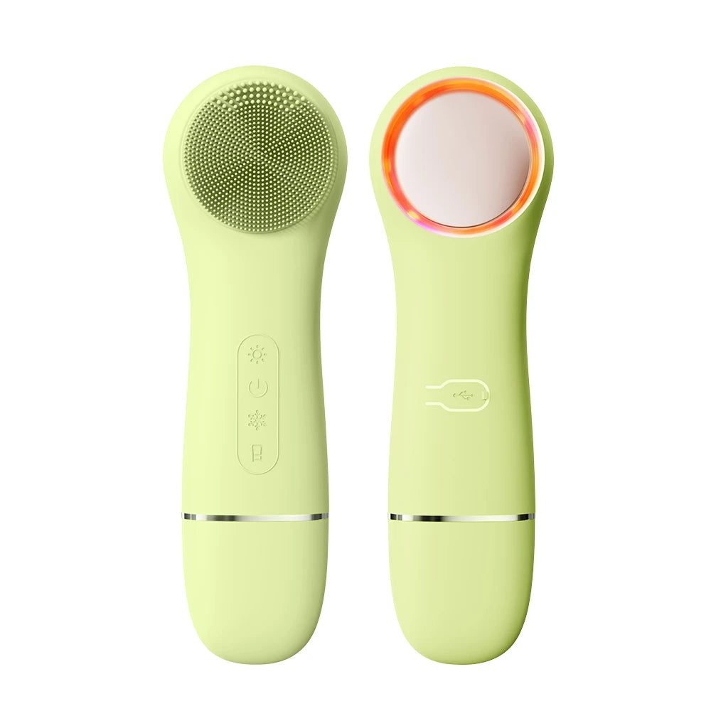 New Advanced Skincare Facial Cleansing Brush Multi-Head Silicone Face Wash Exfoliator
