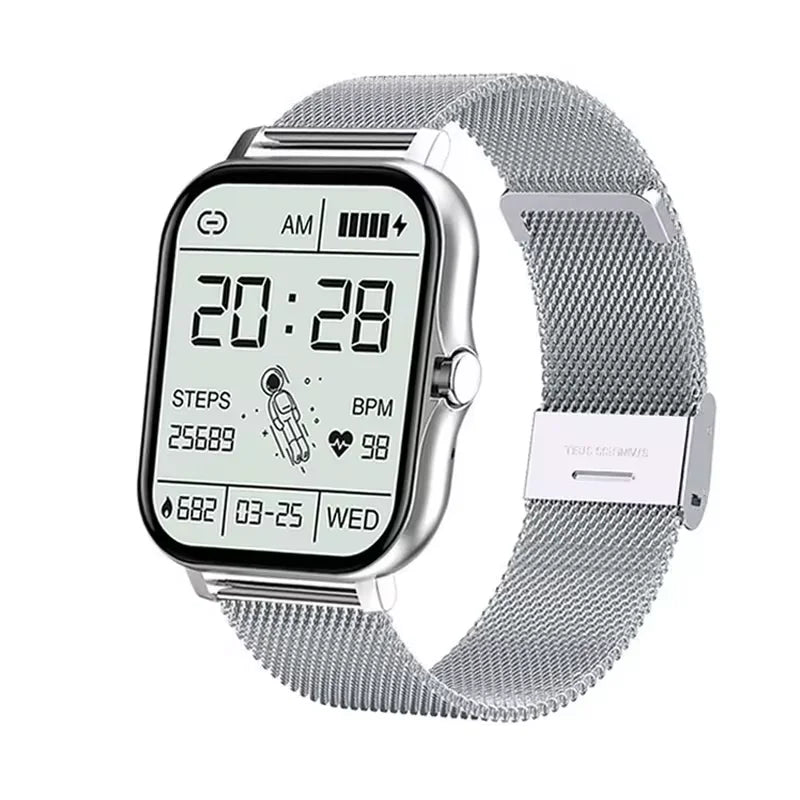 Smart Watch with Bluetooth Calling and Heart Rate Tracking for Men and Women
