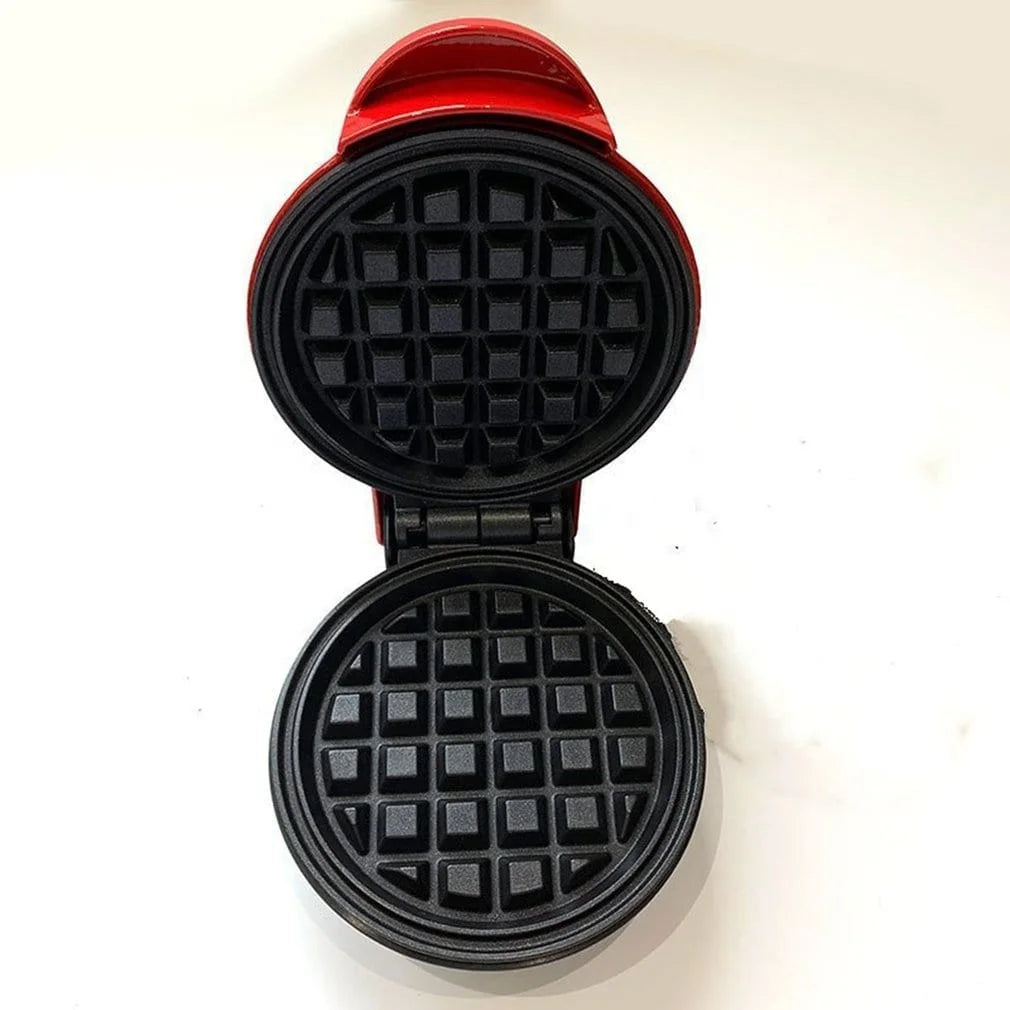 Mini Waffle Maker with Adjustable Temperature Control