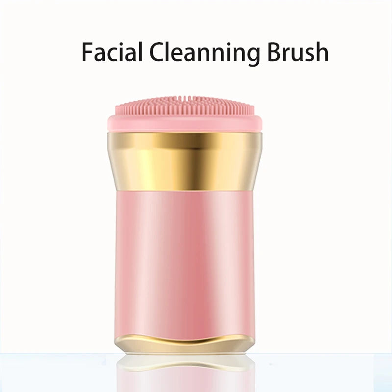 Facial Cleansing Brush 3 in 1 Skin Care Exfoliating IPX6 Mini Deep Cleaning Waterproof