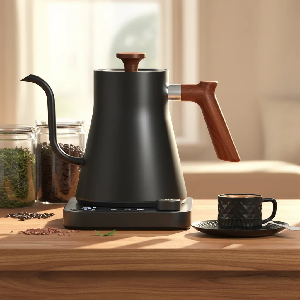 Gooseneck Kettle Smart Electric Pour Over Kettle Insulated Stainless Steel Automatic