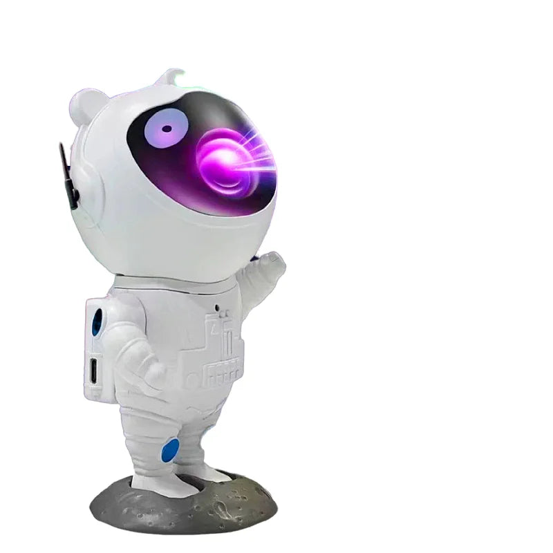 Bluetooth Astronaut Galaxy Star Projector, Laser Starry Sky Night Light, Spaceman Ambient