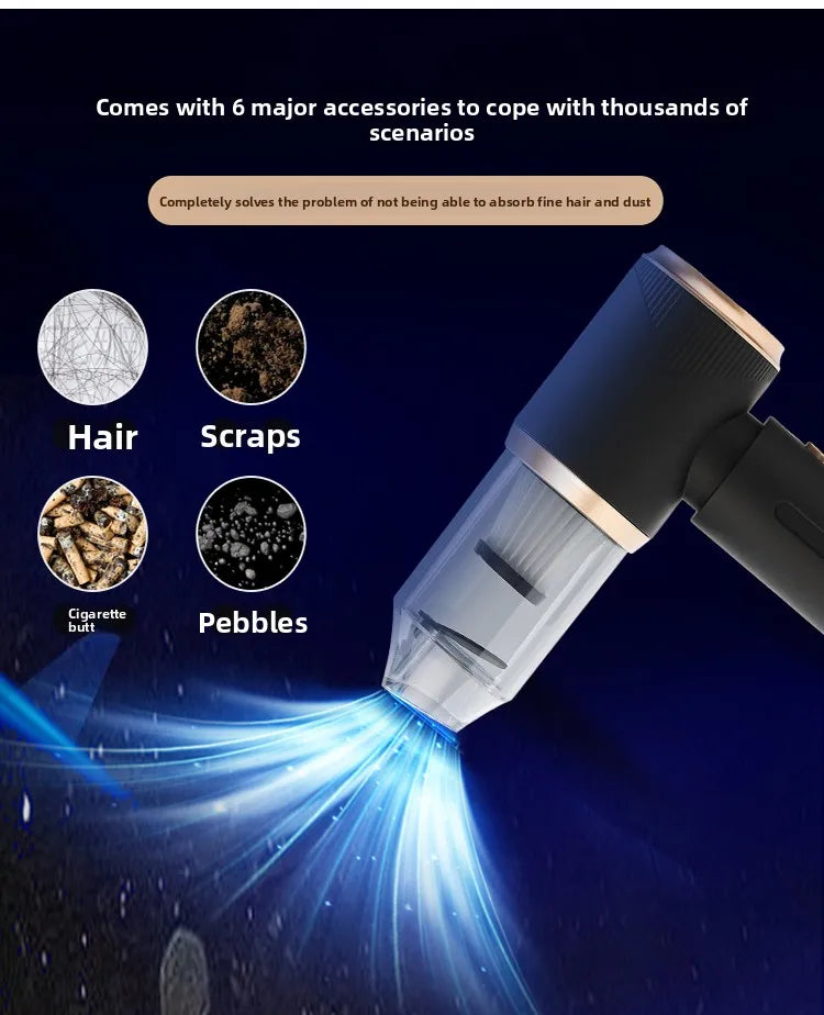 KH-128 4-in-1 Handheld Vacuum Cleaner Cordless Car Vacuum Portable Wet Dry Wireless