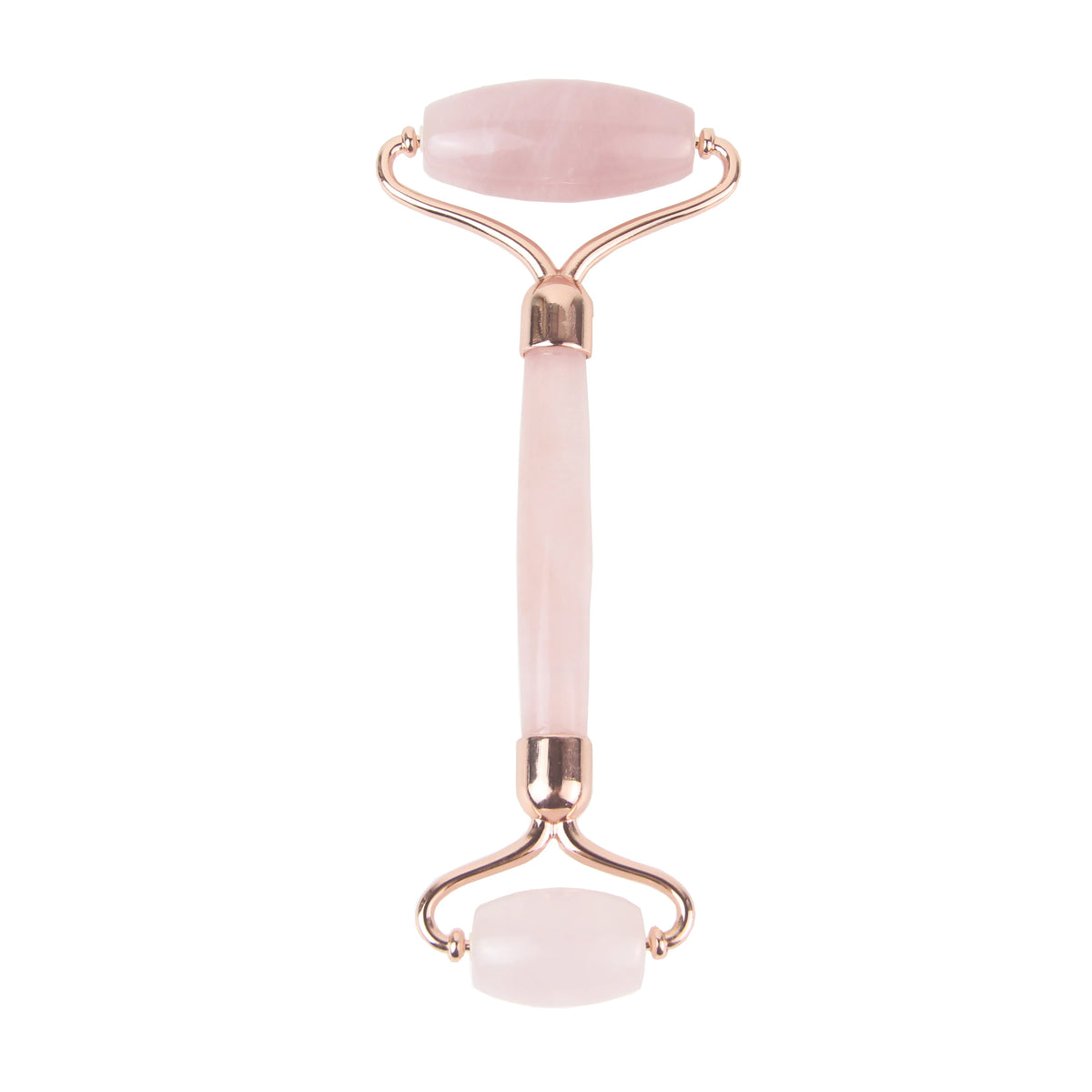 Rose Quartz Pink Jade Roller Gua Sha Back Application Set Face Neck Massager Infrared