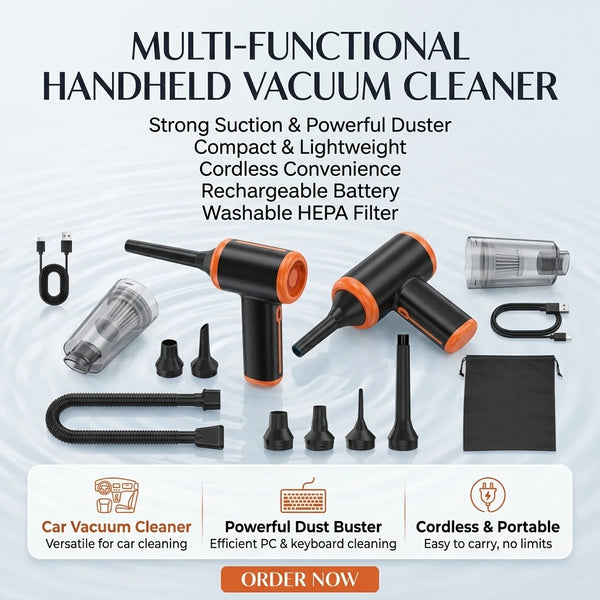 12kpa Lightweight USB Hotel Car Vacuum Cleaner Cordless Handheld Drying Portable Blower
