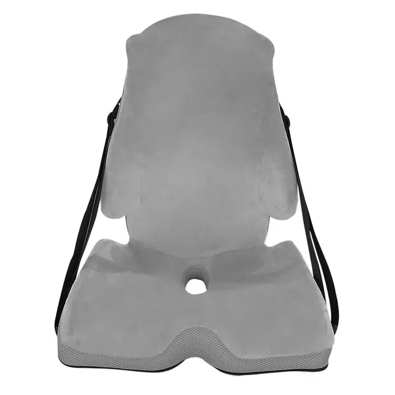 Memory Foam Car Seat Cushion with Back Support Pillow