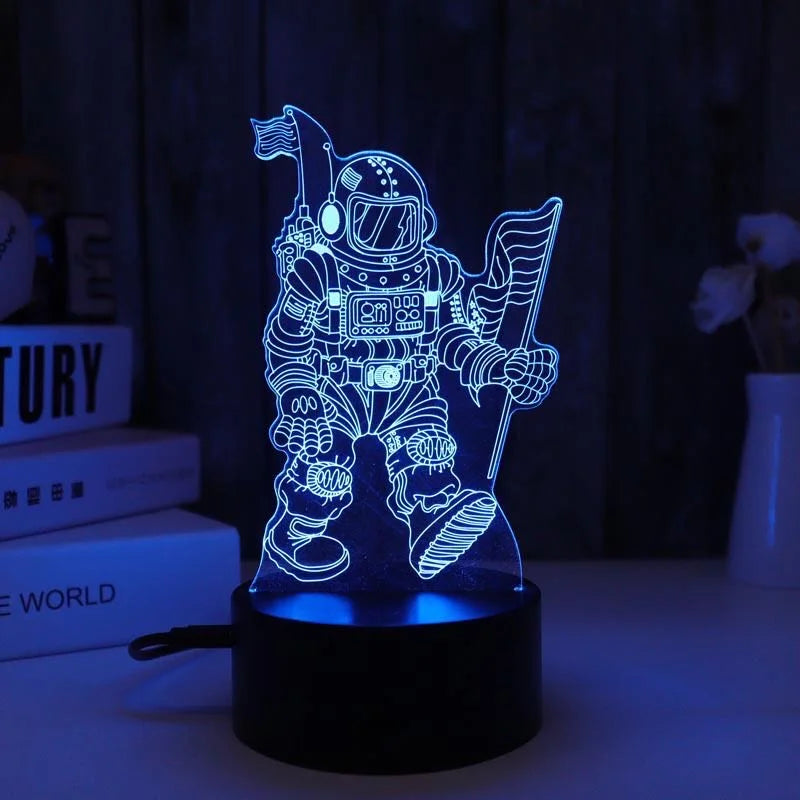 Sterren Projector Astronaut Room Decor Astronaut Decorative Ambient Light Starry Sky