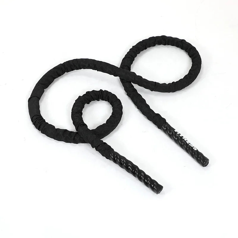 Heavy Duty 25mm/38mm Weighted Jump Rope for Men and Women Fitness Exercise Skipping Rope
