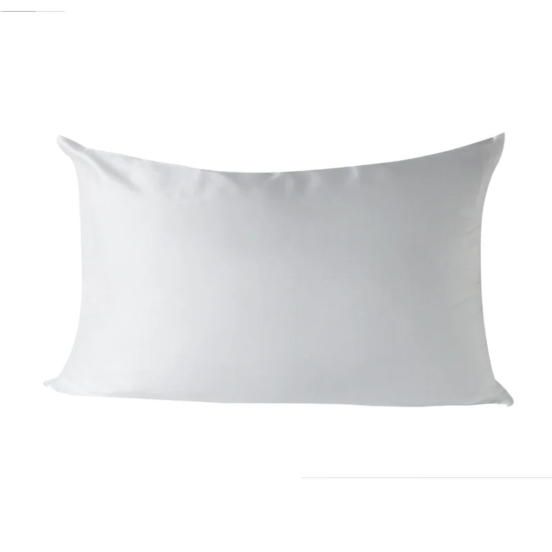 100% Real Silk Mulberry Pillow Case 6a 16/19/22 Satin Silk Pillowcase Organic Embroidered