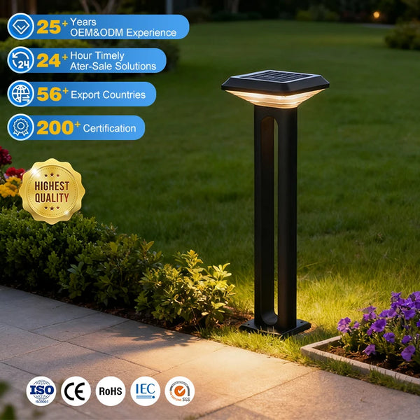 NanDe New Decorative Solar Lawn Lights Landscape Lamp Outdoor Waterproof LED Solar Garden
