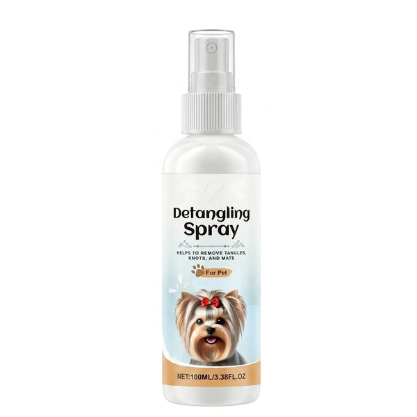Pet Detangling Spray Hair Care Spray for Dogs Cats Detangling Coat Care Softening