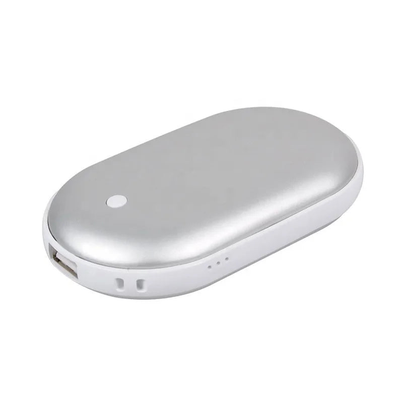 Portable Rechargeable 5200 Mah Usb Hand Warmer and Charge Handwarmer Power Bank 5000mah