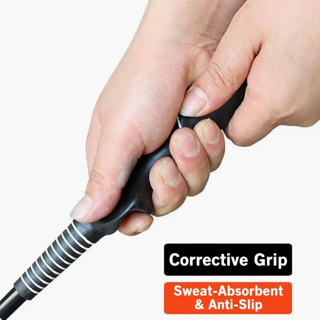 Weighted Silicone Head Golf Swing Training Rod, 40in/48in Eco-Friendly Rubber Shaft