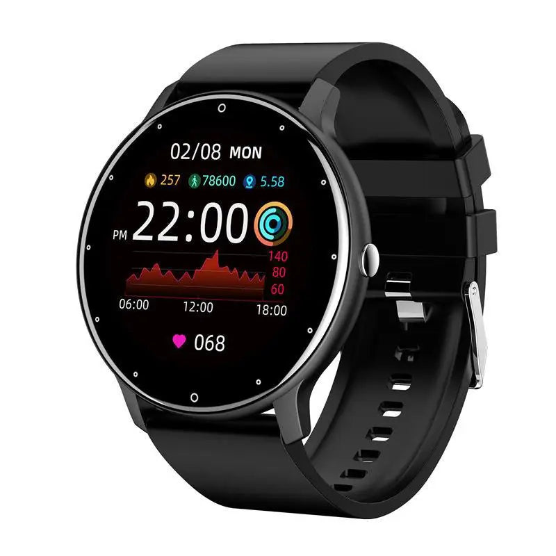 Waterproof Smart Watch with Heart Rate Tracking, Mesh, Steel or Silicone Band