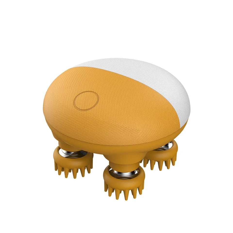 Handheld Portable Electric Waterproof Cordless Shampoo Scalp Massager Head Massager