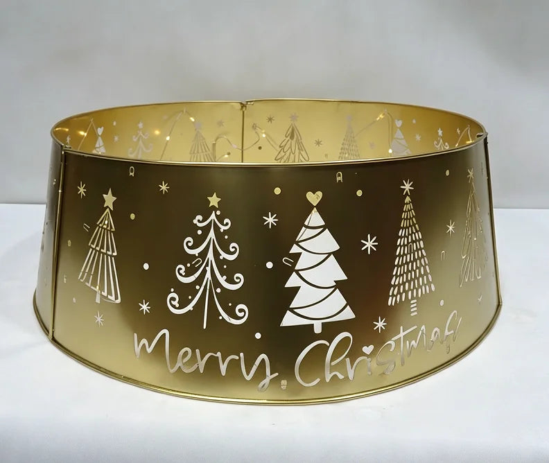 Metal Xmas Tree Collar Metal Xmas Tree Skirt