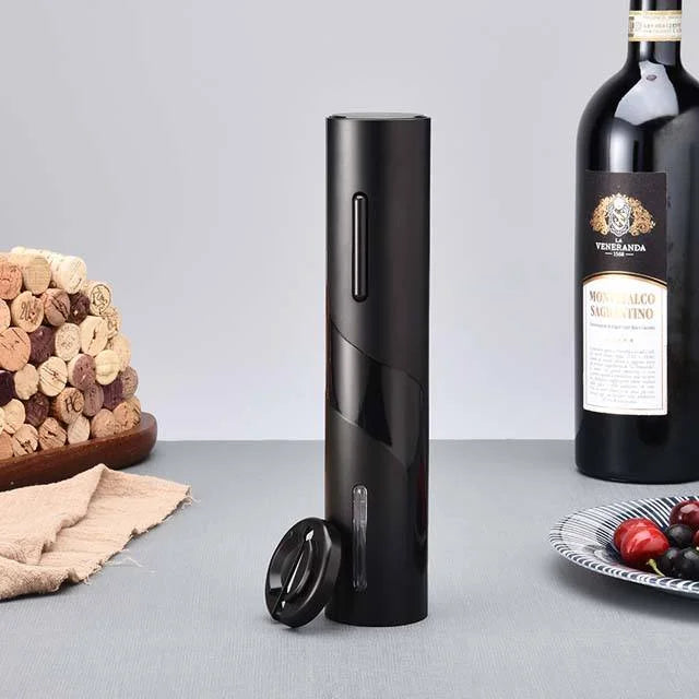 Battery-Operated Automatic Wine Opener Stainless Steel Wine Opener with One-Click Button