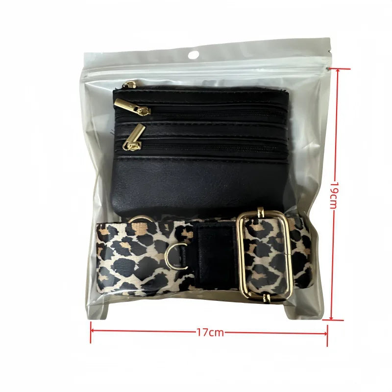 Cross Body Phone Lanyard With Zipper Wallet Anti-Lost Adjustable Mobile Lanyard Guitar