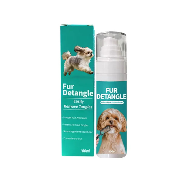 Pet Hair Detangler Spray Anti-Static Nourishing Repair Fluffy Shine Leave-in Conditioner