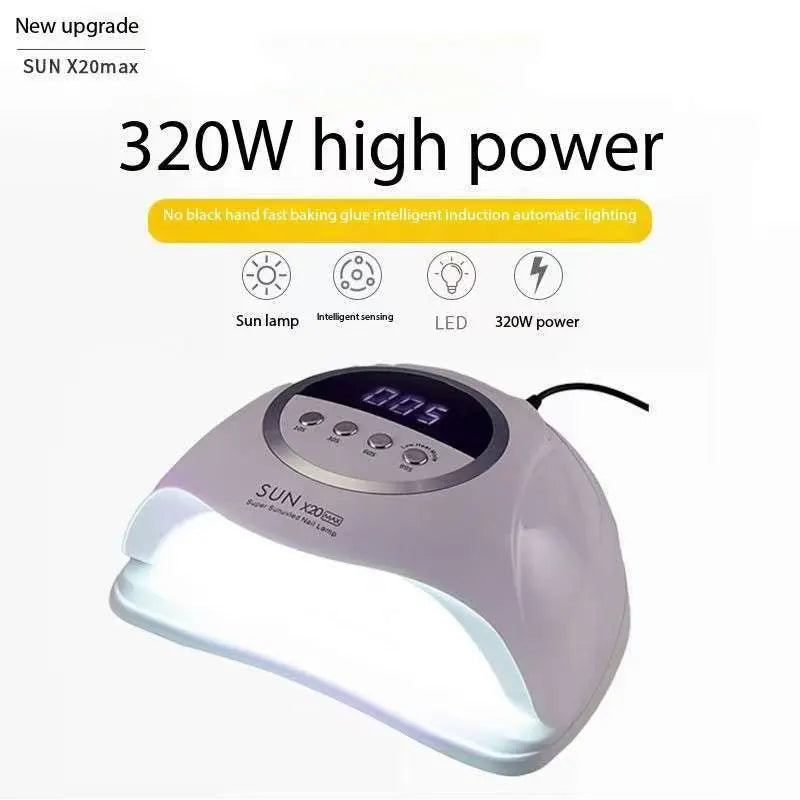 Electric High-Power UV Nail Lamp with 72 LED Beads Quick Drying Gel Polish US Plug Nail